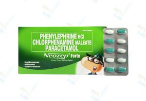 Neozep Forte 10mg, 2mg,500mg Paracetamol