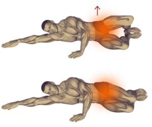 ED exercise for men While lying on your side