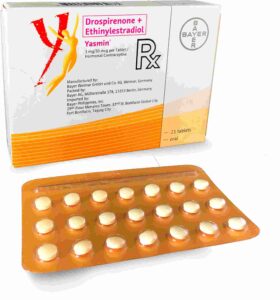 Yasmin 3 mg 0.03 mg hormonal contraceptive