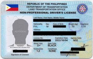 PCSO Medical Assistance Program Valid ID Driver's License 