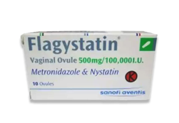 Flagystatin 500 mg/ 100,000 IU