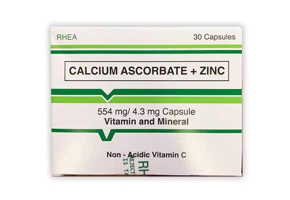 Rhea Calcium Ascorbate 554mg/4.3mg