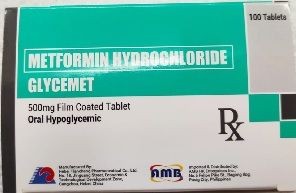 Glycemet 500 mg Metformin AMB HK Enterprises Inc online in philippines