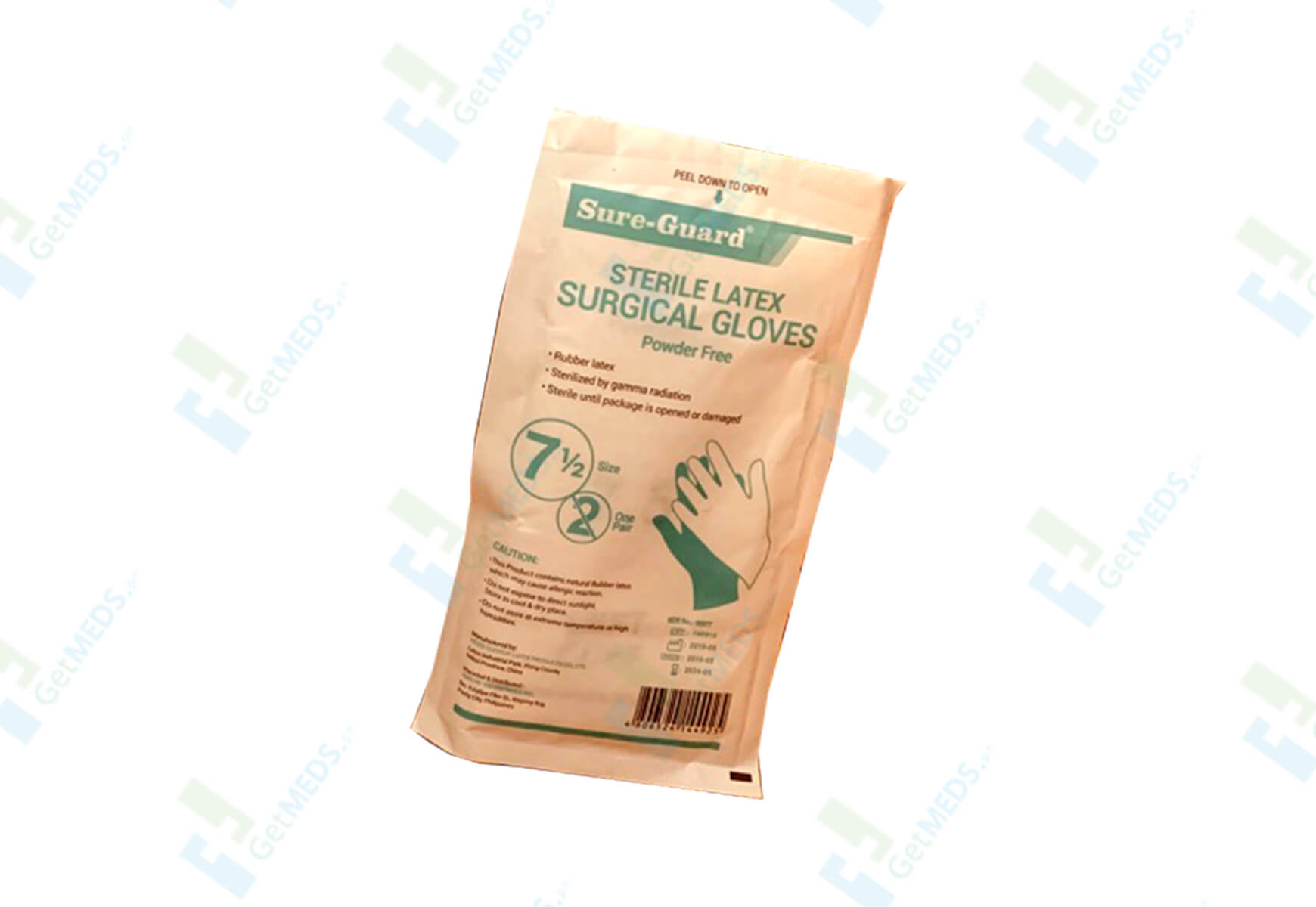 Masterguard Latex Surgical Gloves 50's