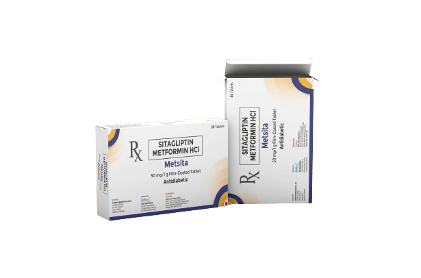 Metsita 50 mg/ 1 g Sitagliptin (as hydrochloride) + Metformin Hydrochloride tablet in philippines
