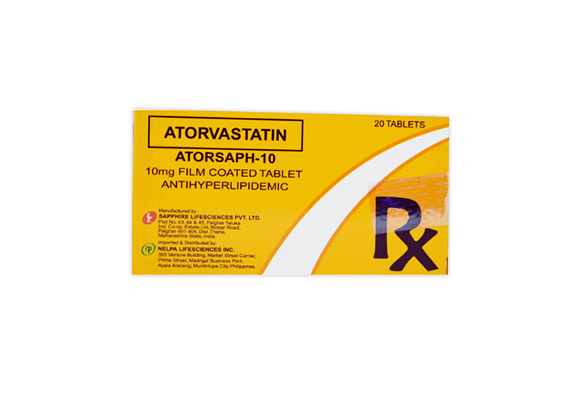 Atorsaph 10 mg