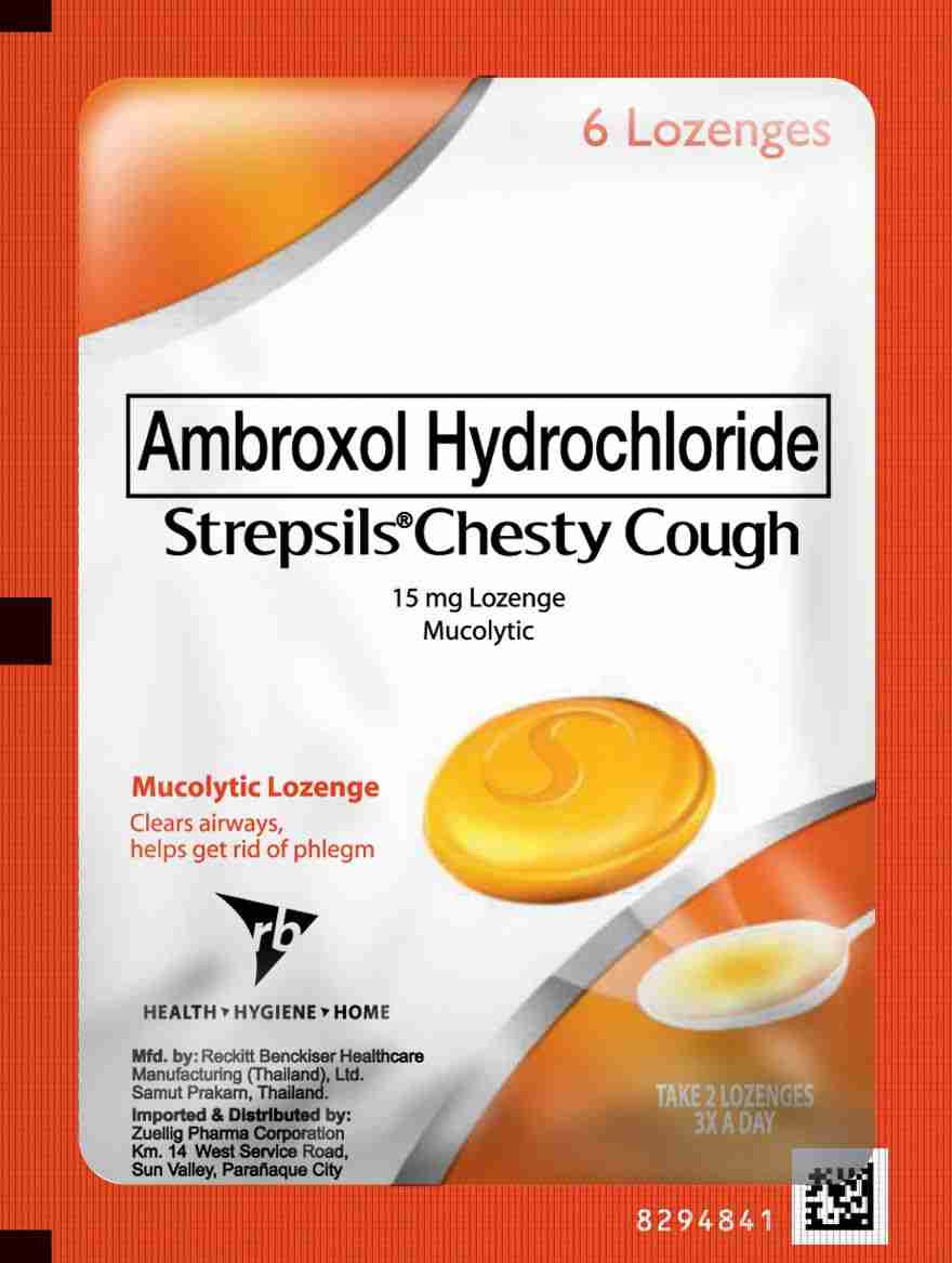 Strepsils Chesty Cough Lozenge 6's 15mg at Best Price