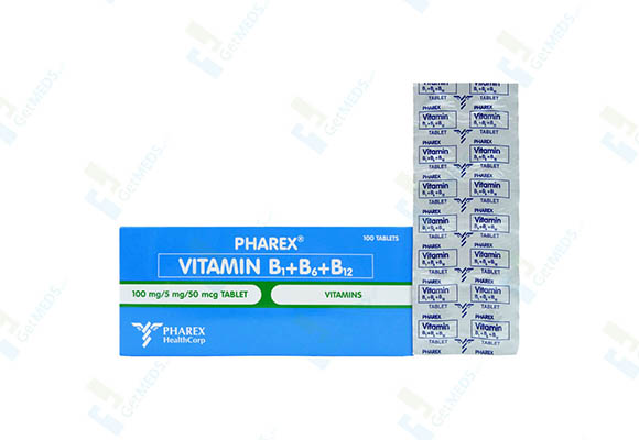 Pharex Vitamin B Complex 100mg / 5mg