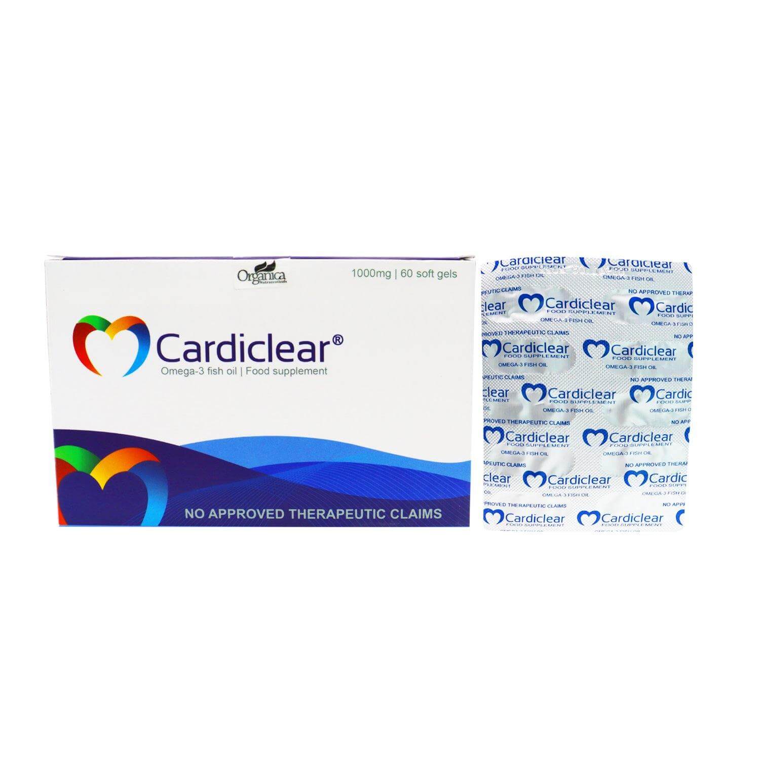 cardiclear fish oil 1000mg capsule in philippines