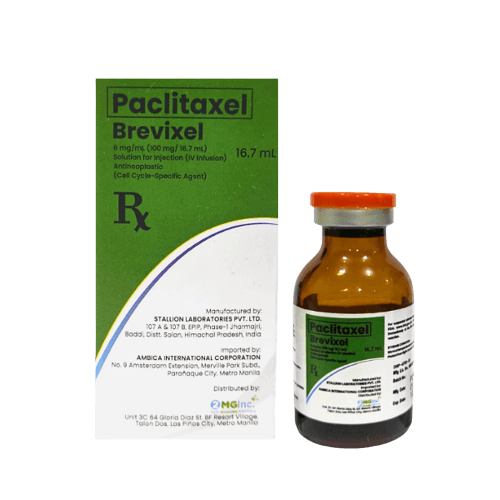 Brevixel 100 mg 16.7 ml paclitaxel price in philippines