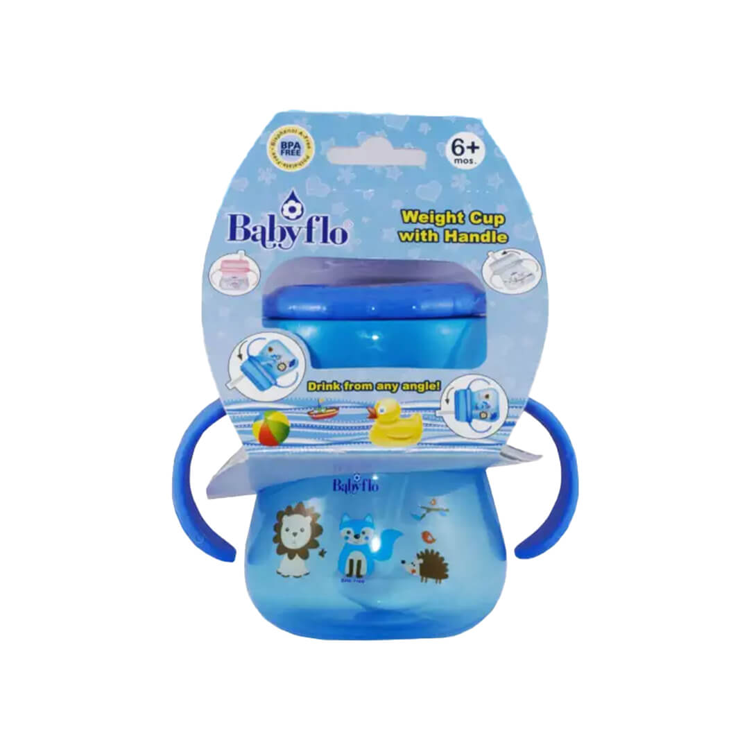 Babyflo Weighted cup w/ Handle