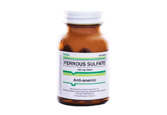 Rhea Ferrous Sulfate 325 mg