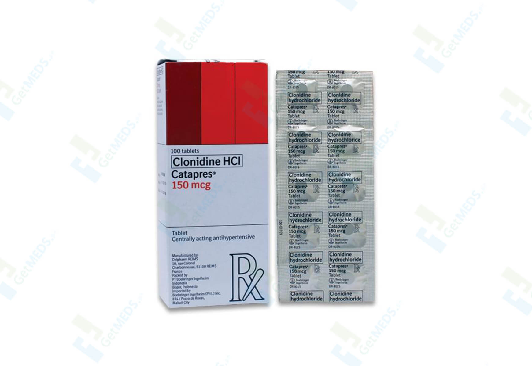 Catapres 150 Mcg Clonidine Hydrochloride Online at Best Price