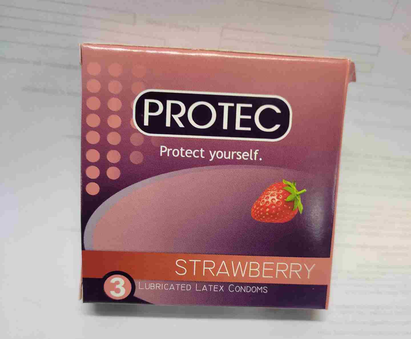 Protec Condom Strawberry 3's Online in Philippines