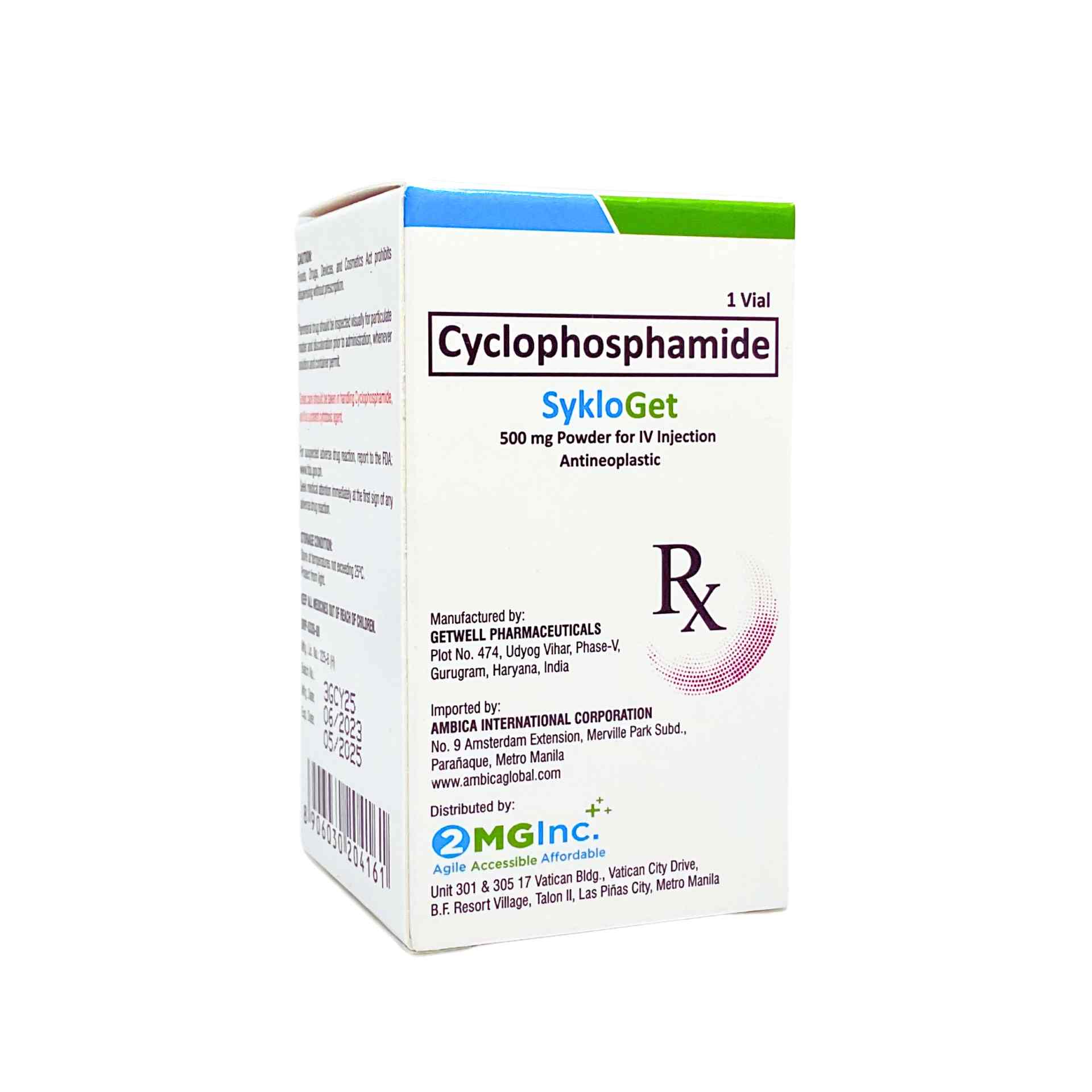 SykloGet Cyclophosphamide 500 mg