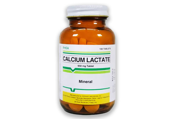 Rhea Calcium Lactate 650 mg