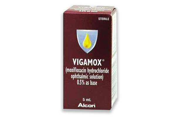 Vigamox Eye 0.5%/5 ml