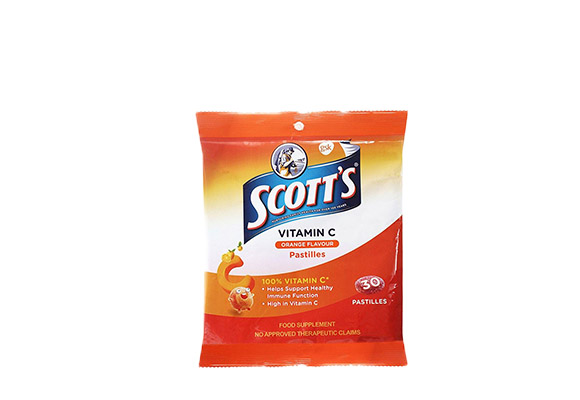 Scott's Orange Pastilles 30's