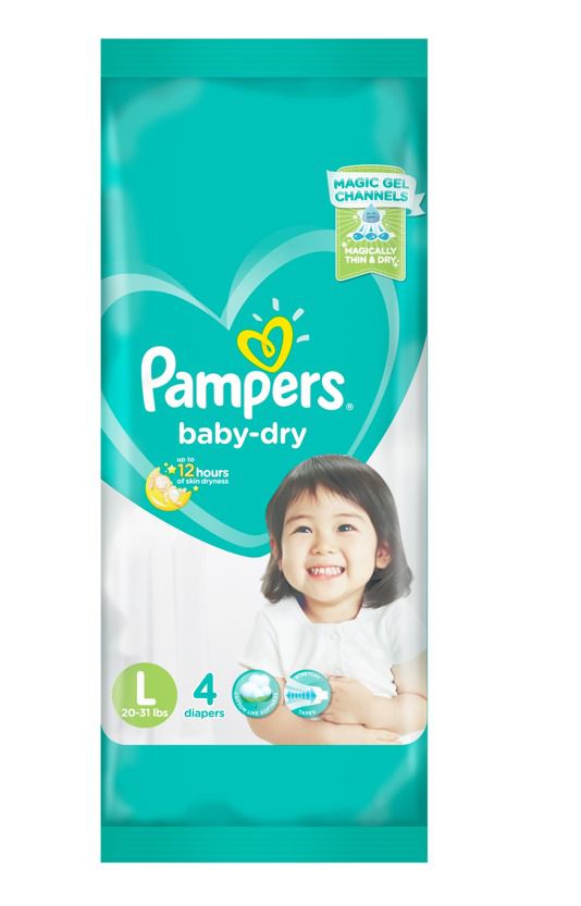 Pampers Baby Dry Large