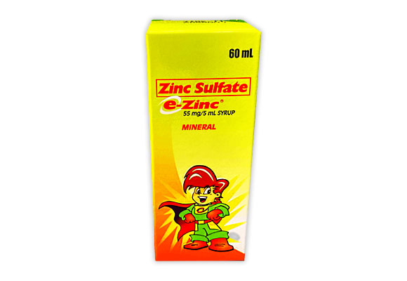 E-zinc 55mg/5ml
