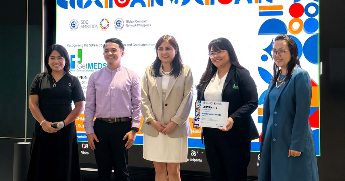 Getmeds Completes UN Global Compact SDG Ambition Programme